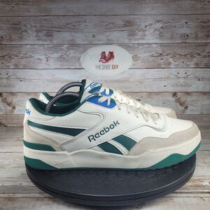 Reebok Court Drift Trainers Men's Size 9 White Lace Up Walking Running Shoes